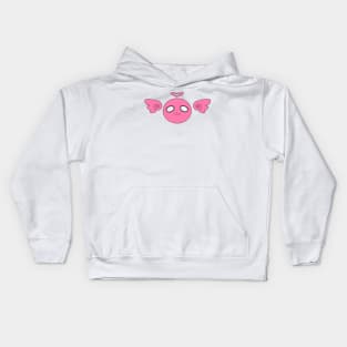 Pink Angel Kids Hoodie